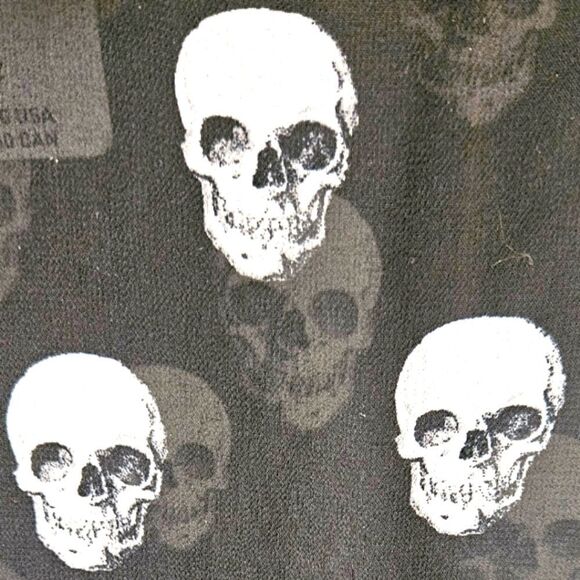 Torrid plus size chiffon school open sleeve but in front blouse. - Picture 8 of 16